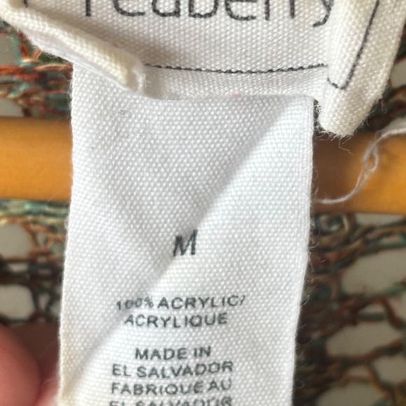 Teaberry Loose Weave Lightweight Open Cardigan Duster - Picture 5 of 5